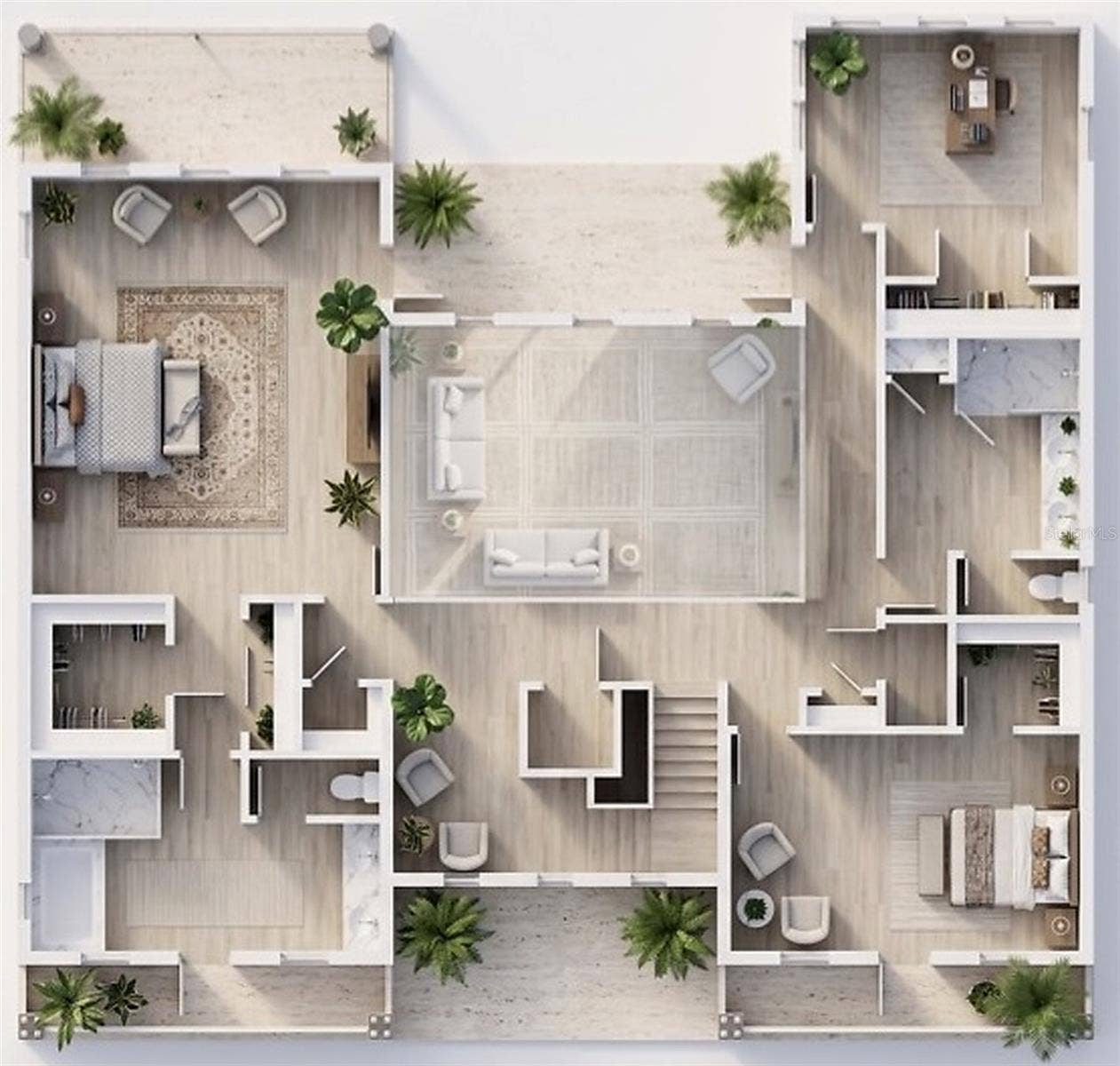 2308 PALMA SOLA BOULEVARD, Bradenton, FL 34209 Second Floor Artist Rendering
