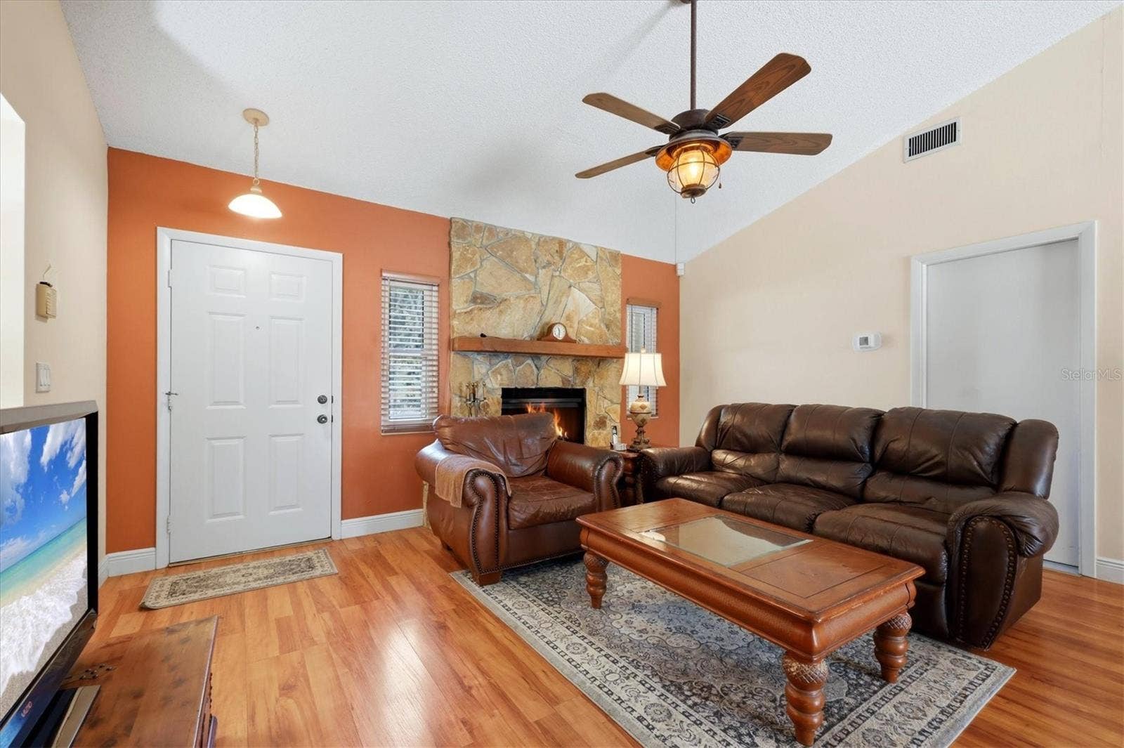 4006 75TH TERRACE E, Sarasota, FL 34243 Wood-Burning Fireplace