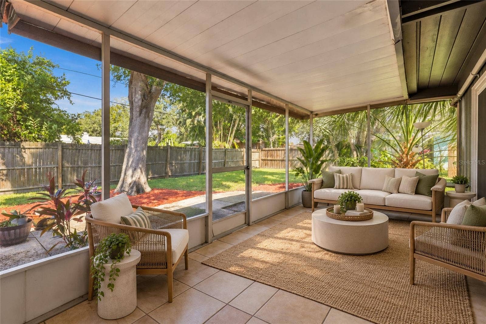 Screened-In Lanai Perfect for Enjoying the Florida Lifestyle Year-Round