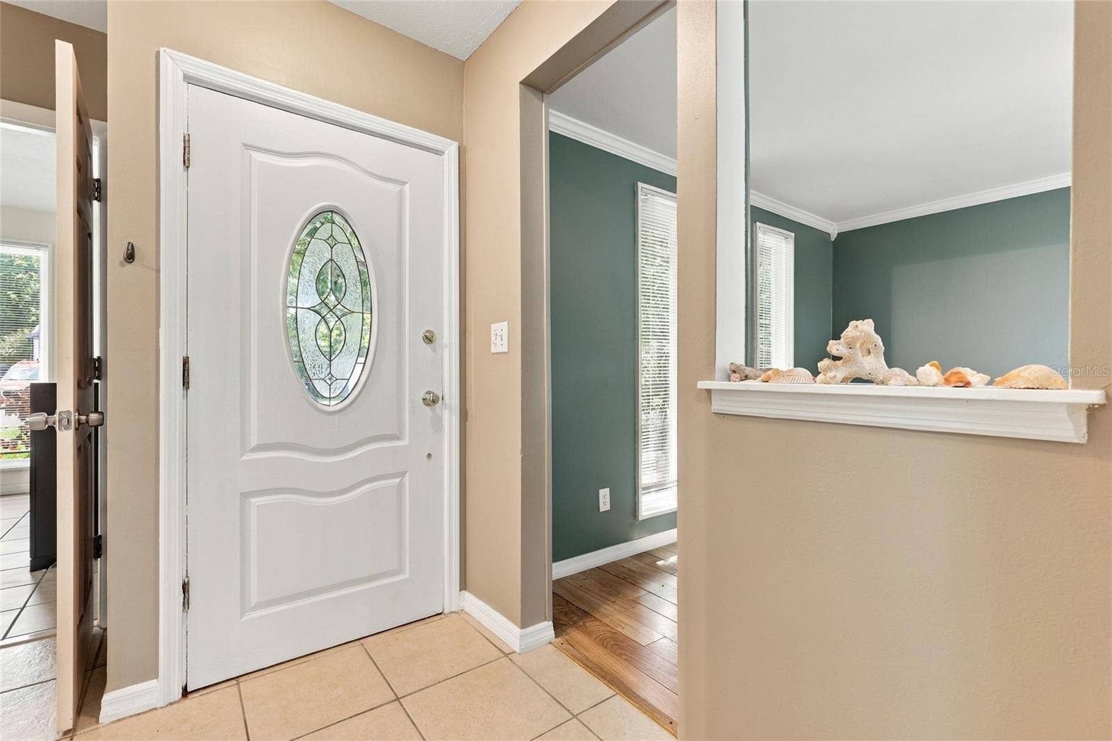 Welcoming Foyer Offering a Warm First Impression of the Home