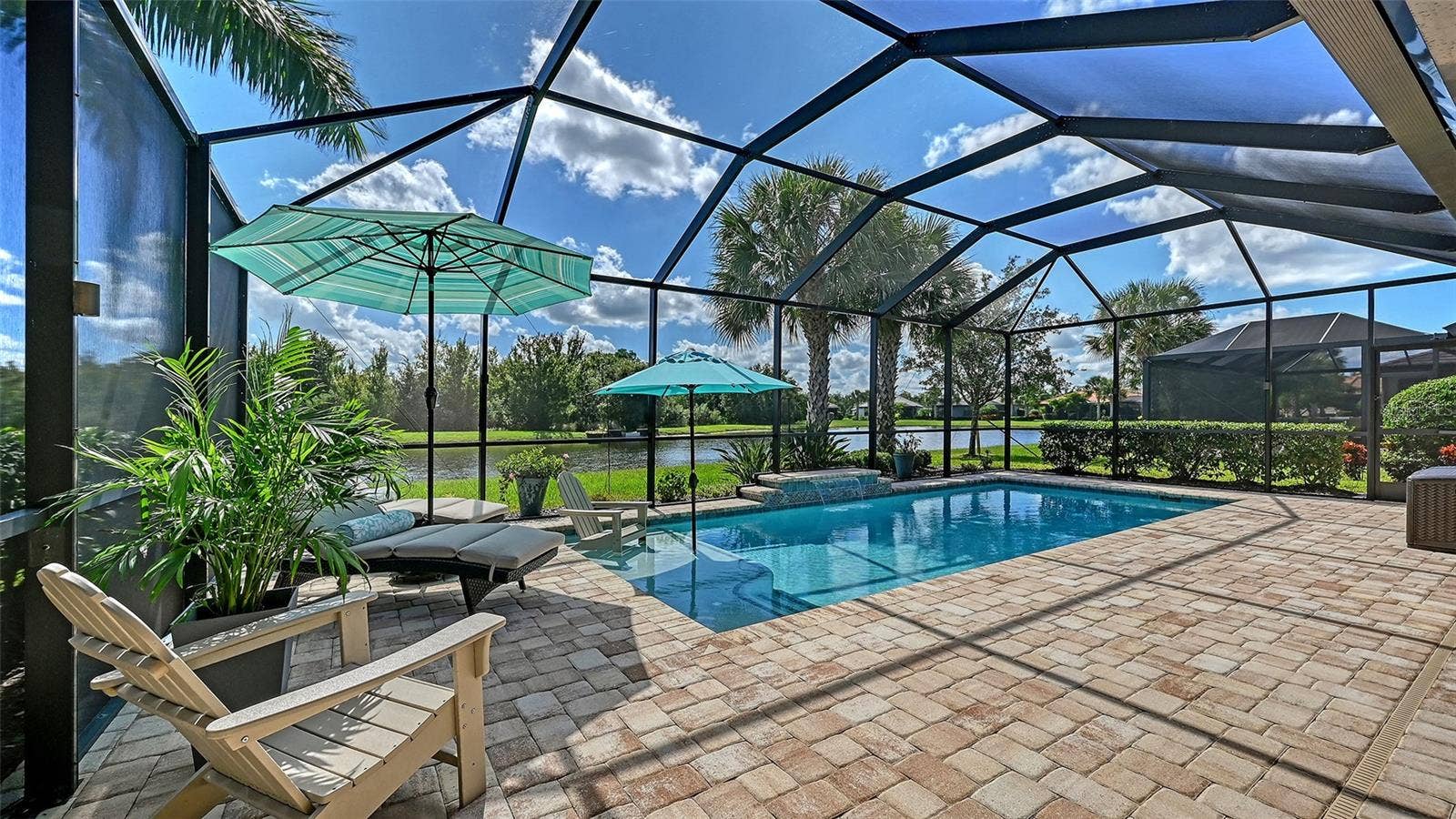 6827 GOSPORT COVE, Bradenton, FL 34202 Relax in your private oasis.