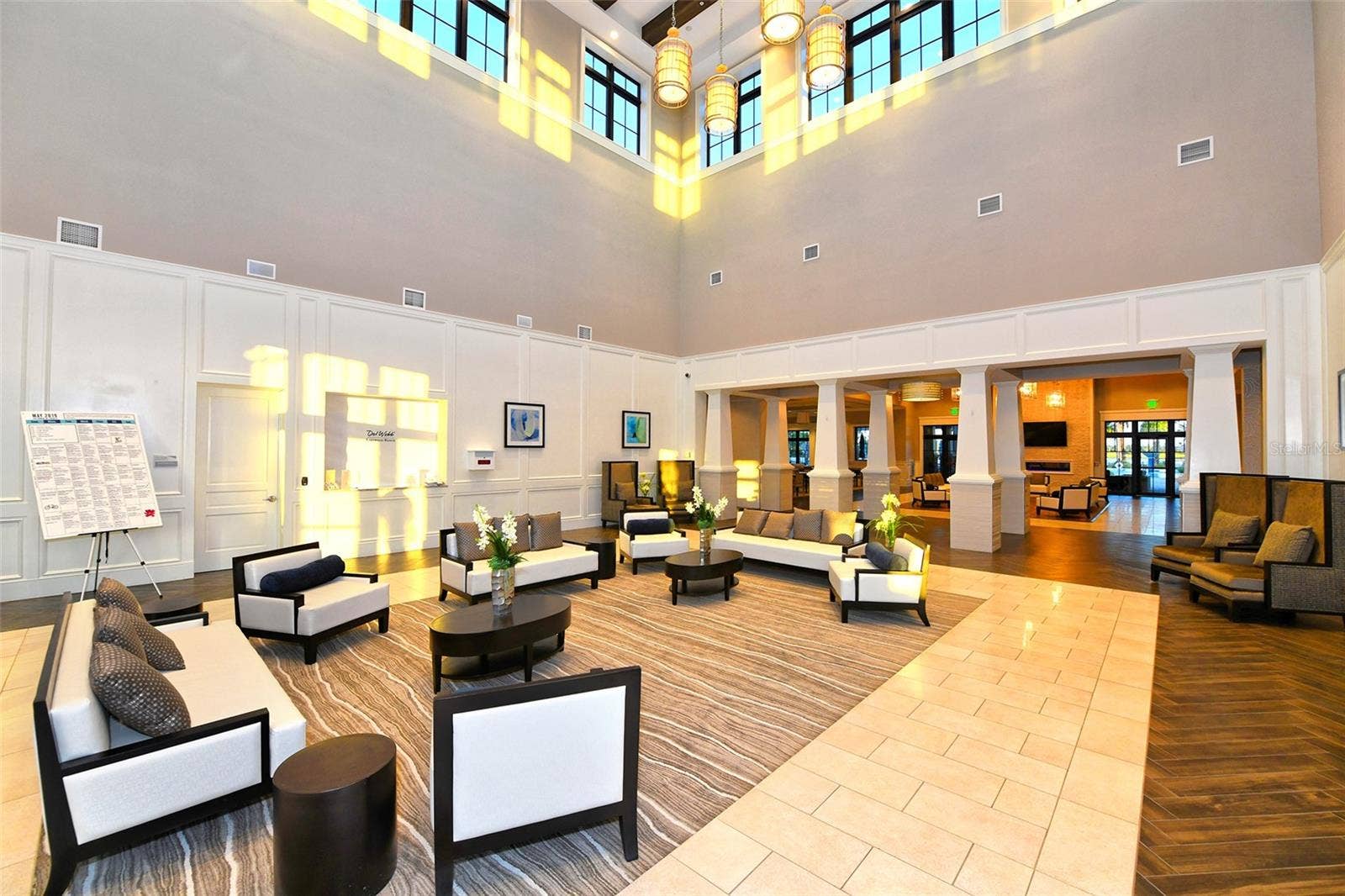 Main Entrance to Del Webb Club House.