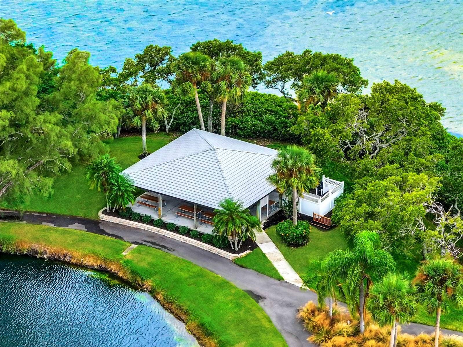 4605 LEXINGTON CIRCLE, Bradenton, FL 34210 Mt Vernon aerial of bayside pavilion