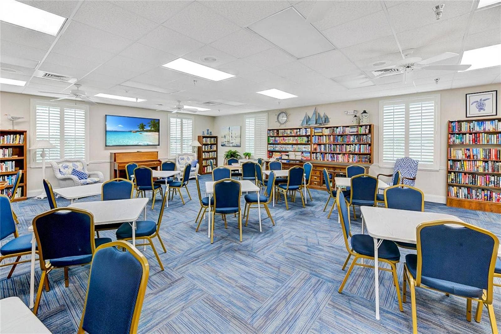 4605 LEXINGTON CIRCLE, Bradenton, FL 34210 Mt Vernon clubhouse game room
