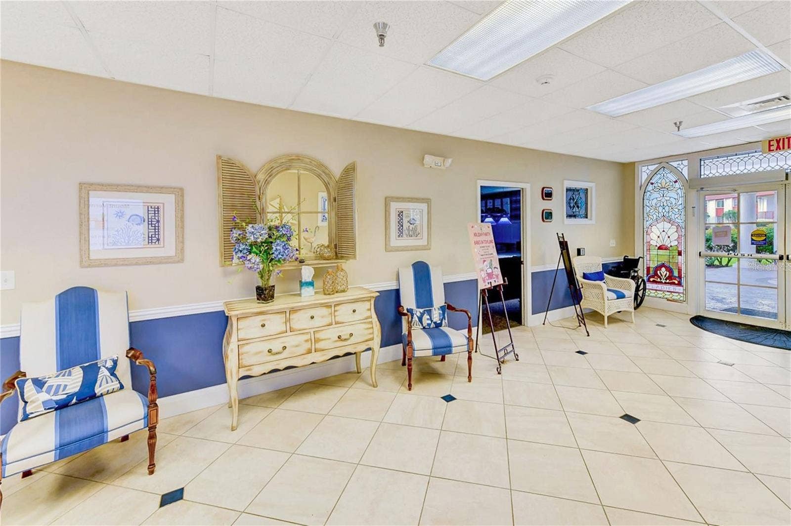 4605 LEXINGTON CIRCLE, Bradenton, FL 34210 Mt Vernon clubhouse lobby