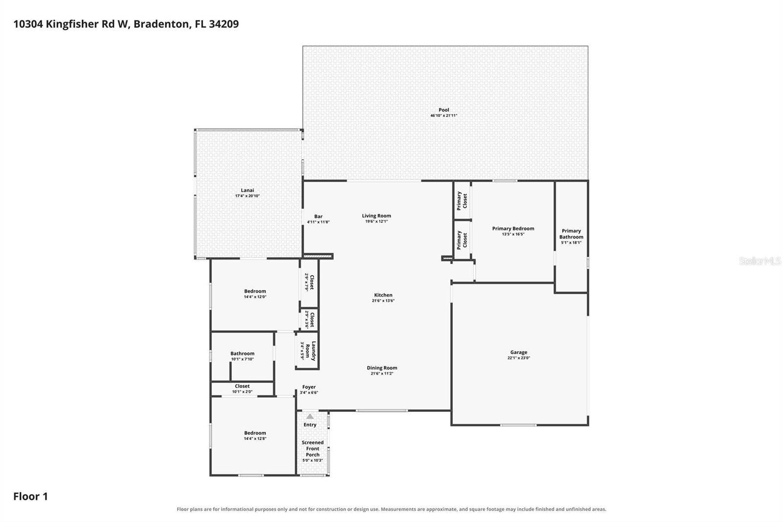 10304 KINGFISHER ROAD W, Bradenton, FL 34209 10304 KINGFISHER ROAD W, Bradenton, FL 34209