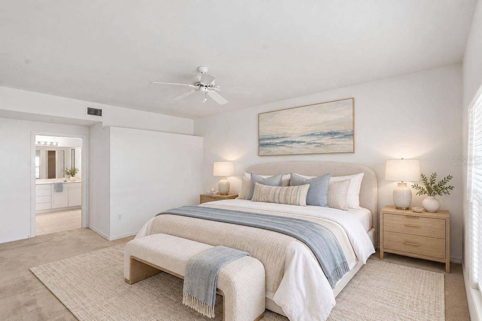 7133 CEDAR HOLLOW CIRCLE, #22-102, Bradenton, FL 34203 Virtually Staged - Master Bedroom