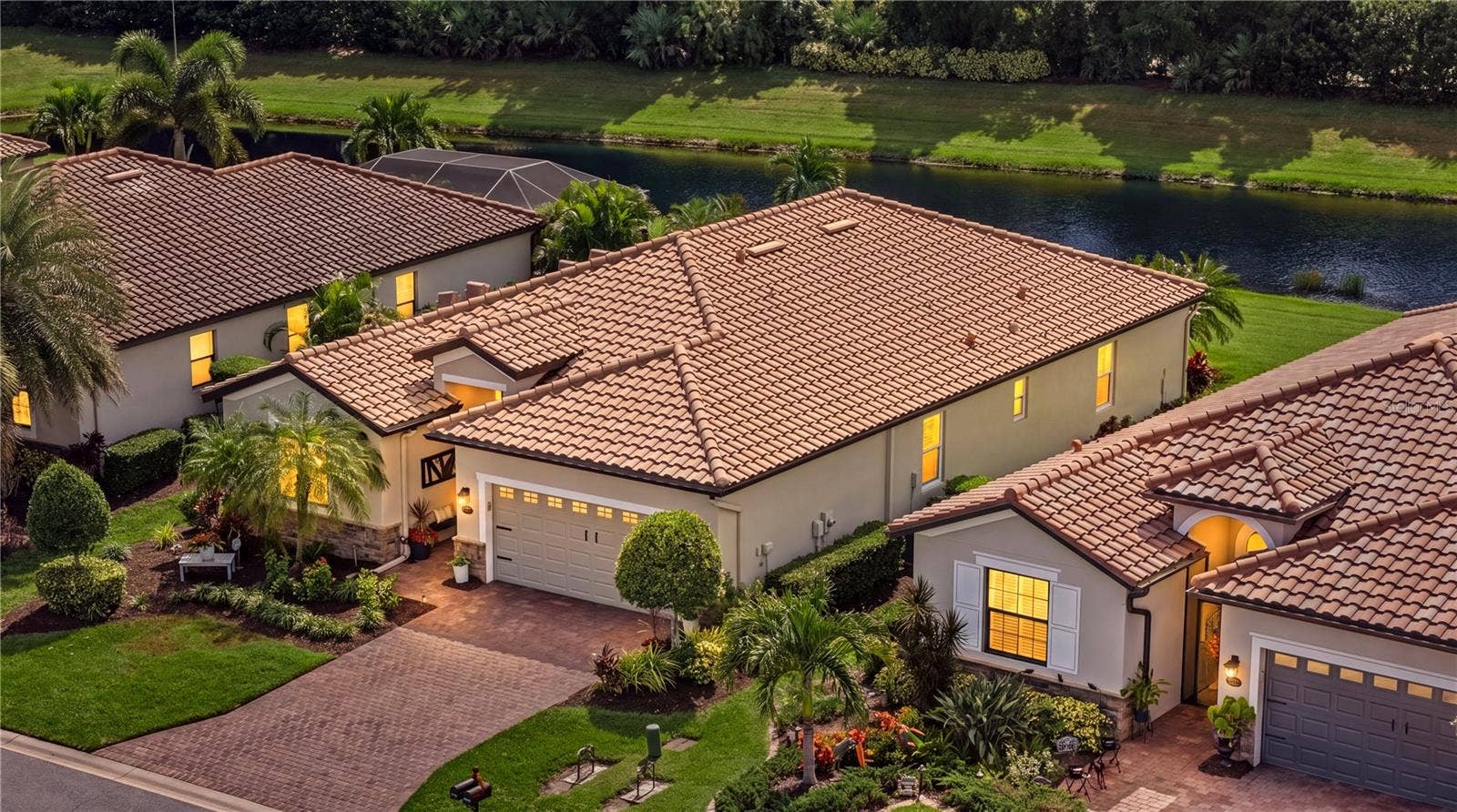 7122 MARSH VIEW TERRACE, Bradenton, FL 34212 Aerial above home