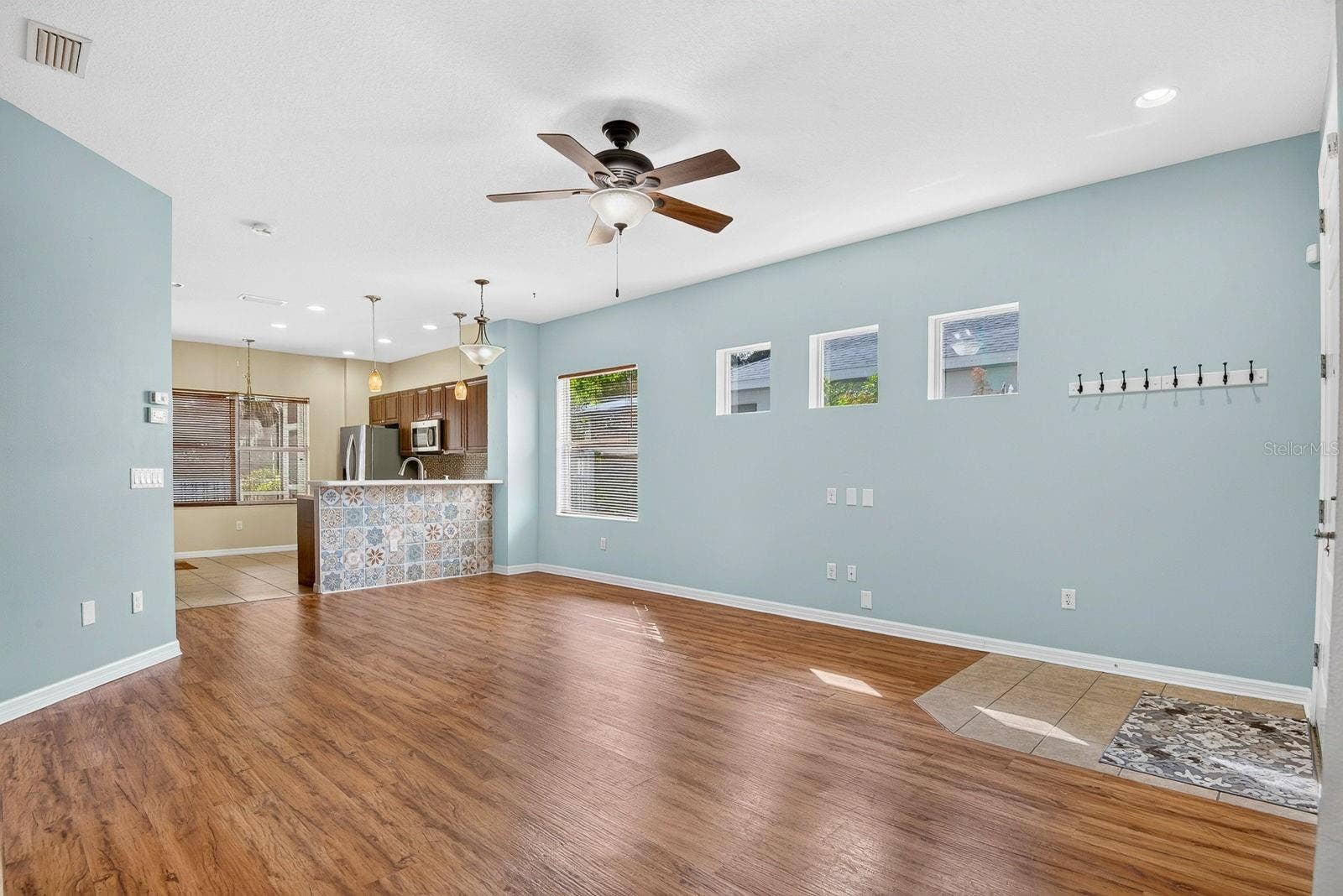 5312 AQUA BREEZE DRIVE, Bradenton, FL 34208 Facing into Kitchen from Living area