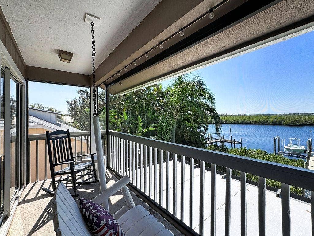 Bradenton, FL 34208 Primary Suite Balcony With Amazing River View And Sunsets