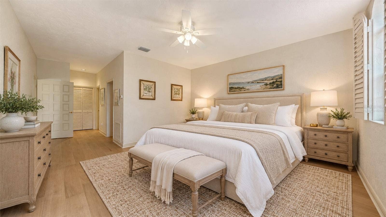 4543 LAS BRISAS LANE, Sarasota, FL 34238 Virtually Staged Bedroom
