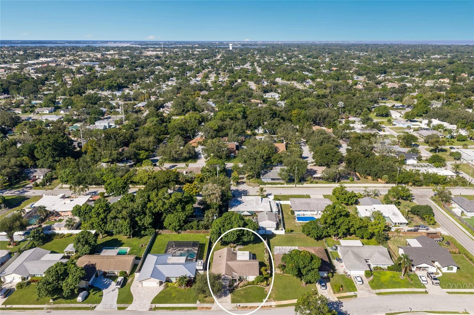 204 46TH STREET NW, Bradenton, FL 34209 Aerial view of 204 46th St NW