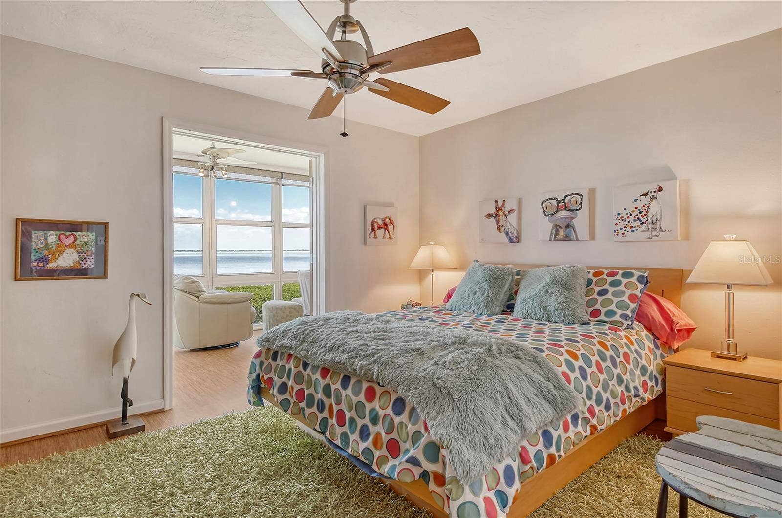 4800 GULF OF MEXICO DRIVE, #205, Longboat Key, FL 34228 2nd Bedroom with Full Bayfront Waterview!