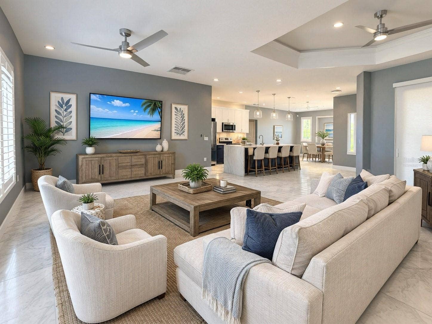 3226 45TH WAY E, Bradenton, FL 34203 Virtually Staged Living Area