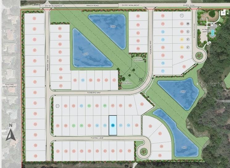 15528 FOXTAIL LANE, Nokomis, FL 34275 15528 Foxtail Lane Site Map