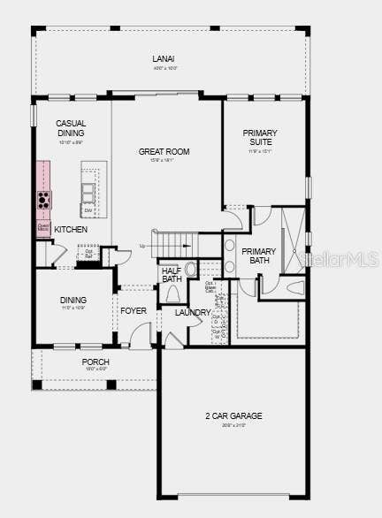 15528 FOXTAIL LANE, Nokomis, FL 34275 Floor 1 ~ Additional Highlights Include: kitchen pendant light pkg, extended flooring throughout main living and primary bedroom and closet