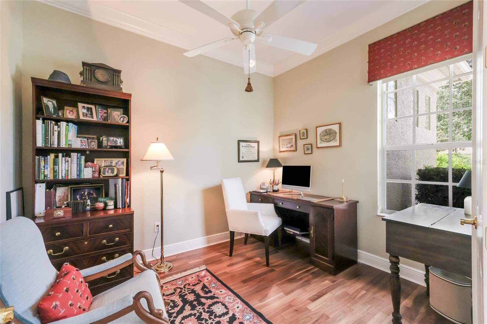 13409 KILDARE PLACE, Lakewood Ranch, FL 34202 Private office at front of home