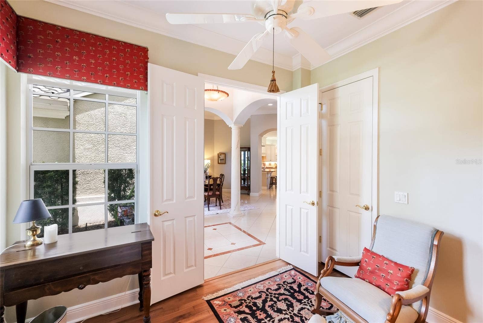 13409 KILDARE PLACE, Lakewood Ranch, FL 34202 Private office at front of home