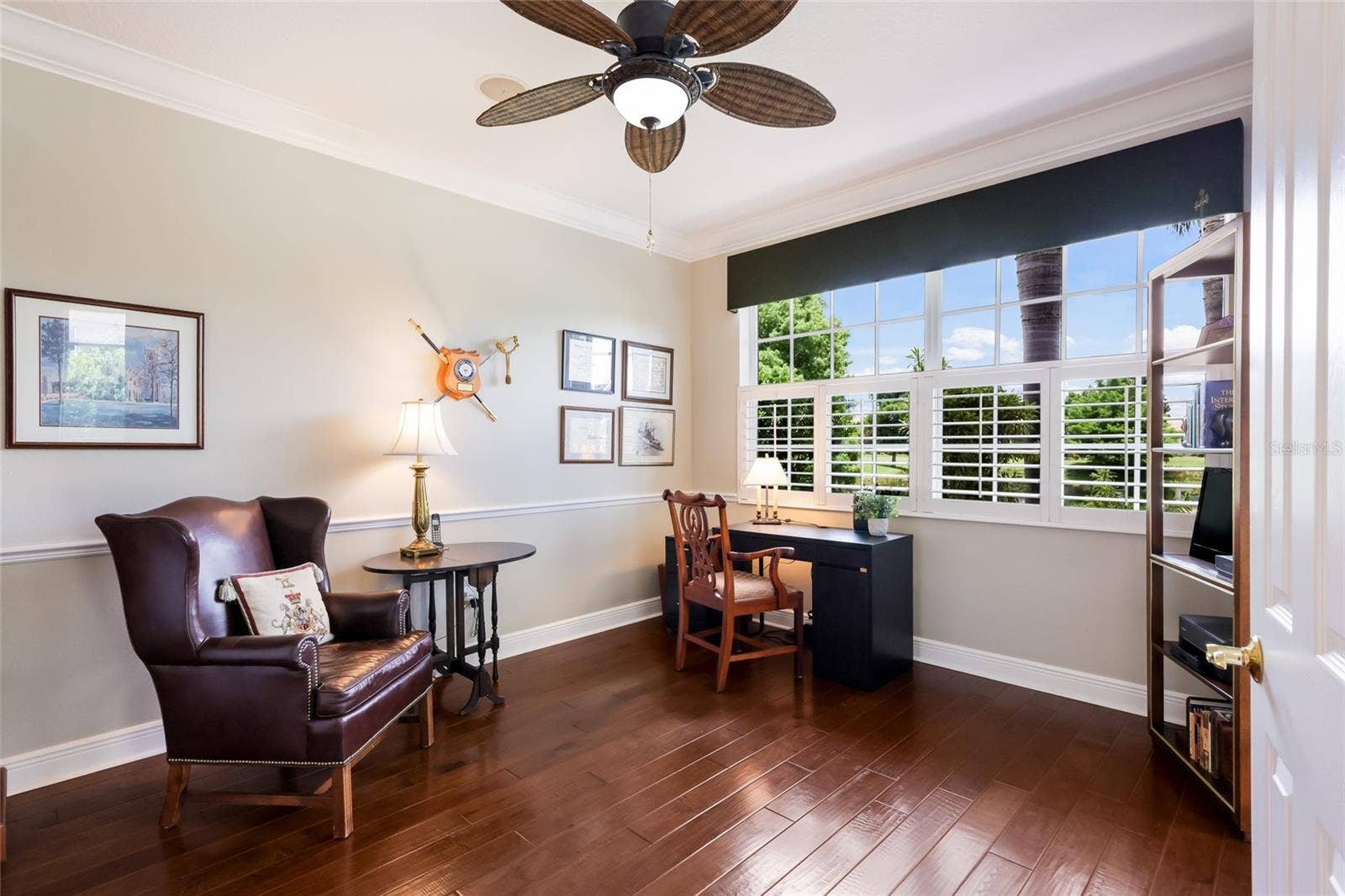 13409 KILDARE PLACE, Lakewood Ranch, FL 34202 Bedroom 4 or bonus room in rear of home