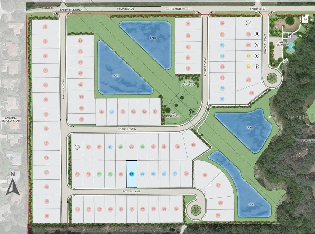 15520 FOXTAIL LANE, Nokomis, FL 34275 15520 Foxtail Lane Site Map
