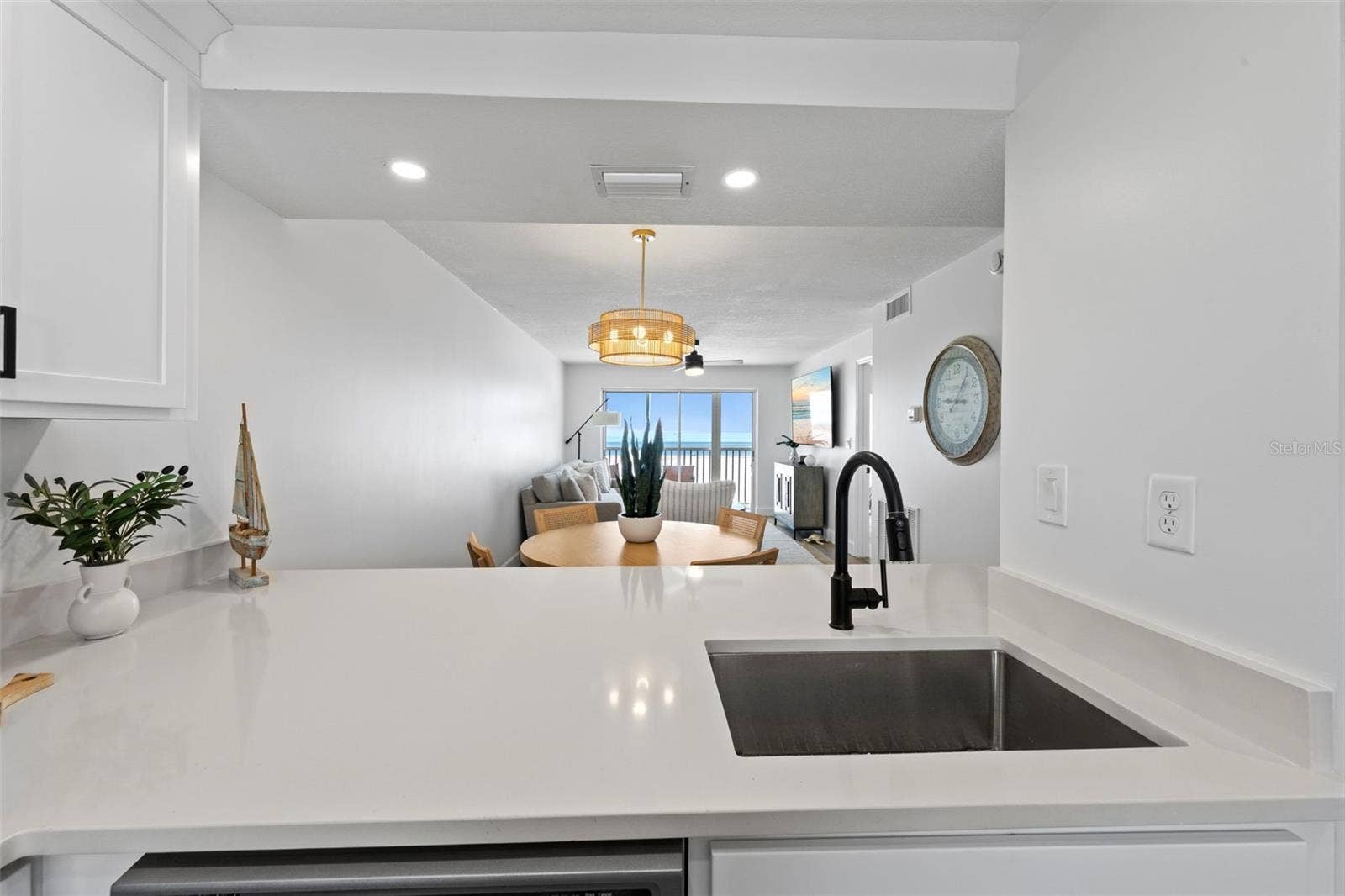 Kitchen/Dining/Living