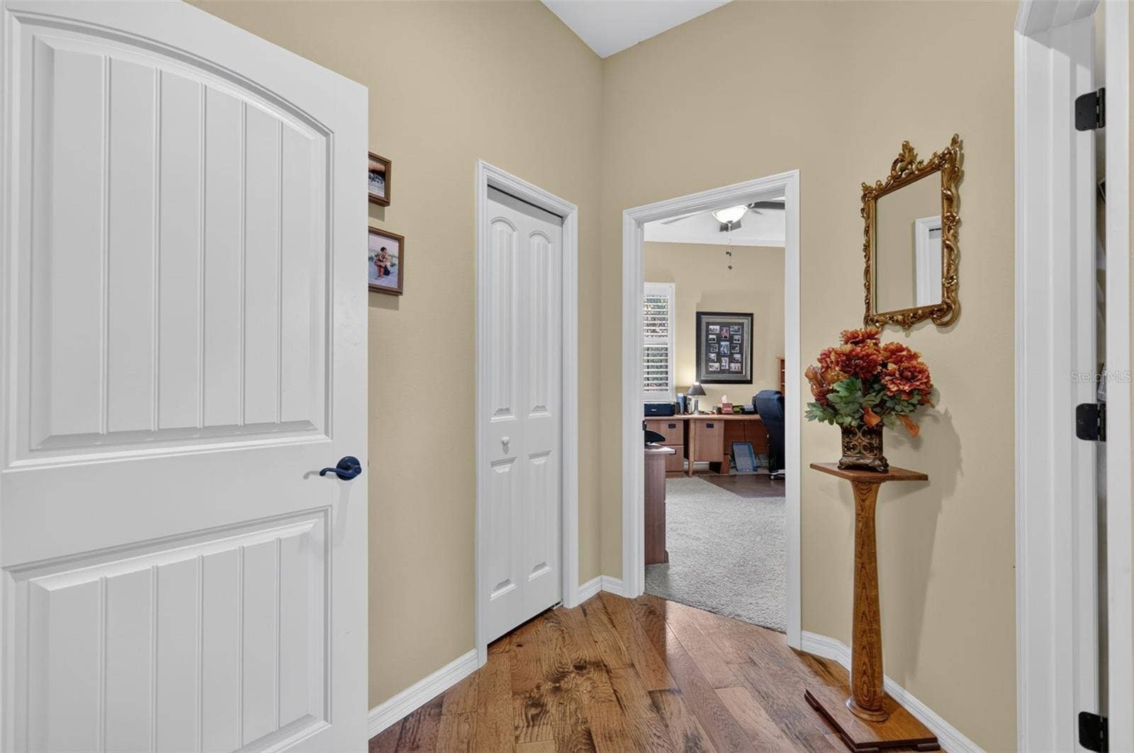 ENTRANCE TO GUEST SUITE AND OFFICE