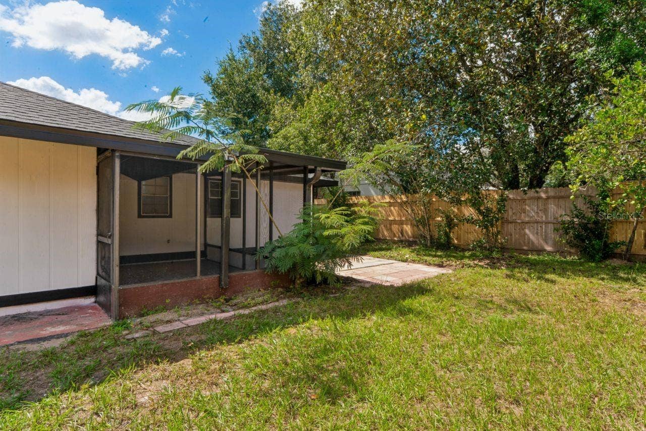 31043 WILLOW BANK AVENUE, Brooksville, FL 34602 Fenced Yard