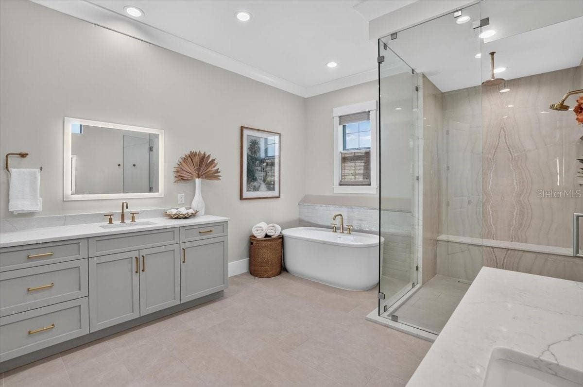1625 RIO VISTA TERRACE, Parrish, FL 34219 Backlit Mirrors with TV Feature.