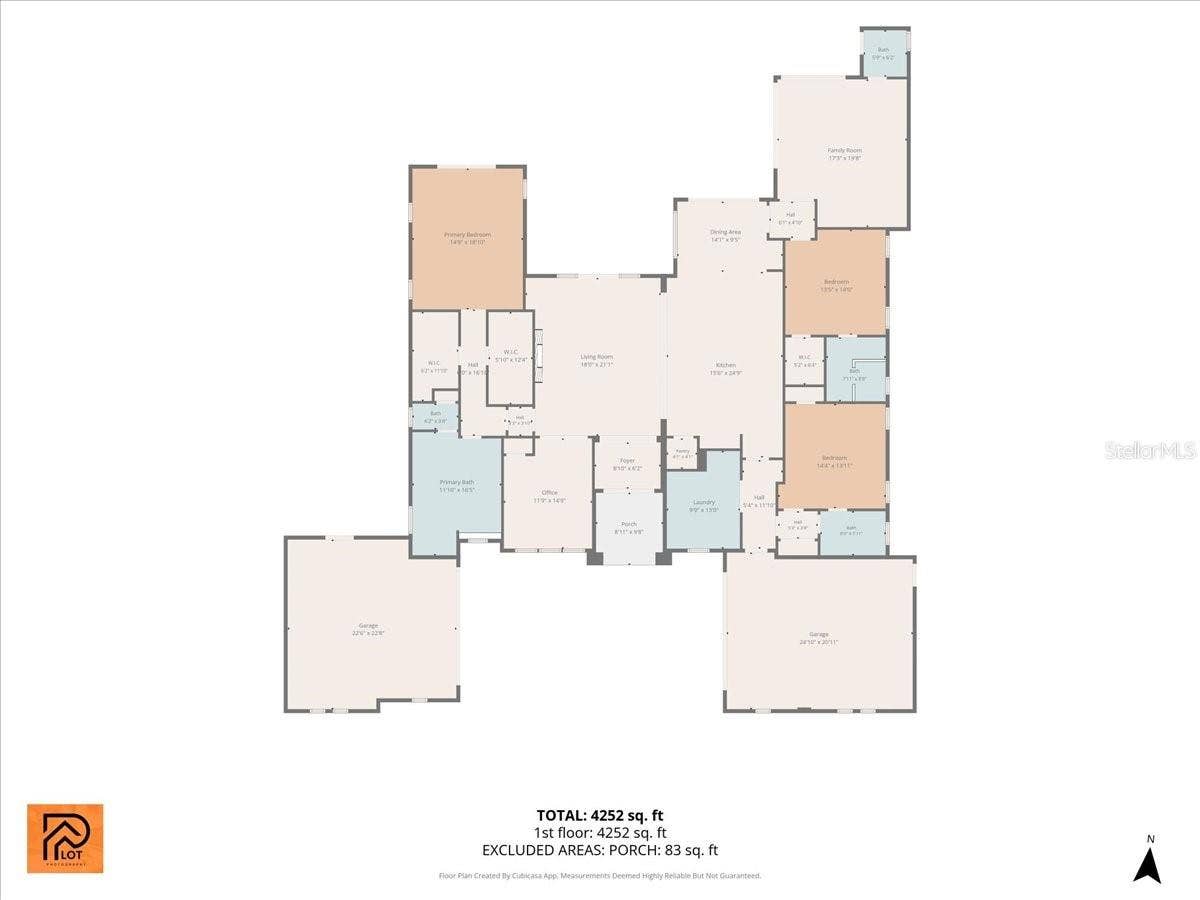 1625 RIO VISTA TERRACE, Parrish, FL 34219 Room sizes are approximate. All information provided is believed to be true and accurate but is not guaranteed and should not be solely relied upon. Buyers are responsible to verify all measurements and information.