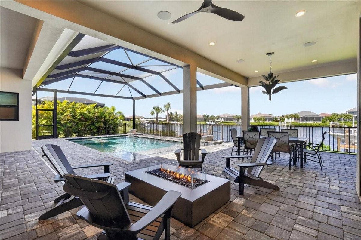 1625 RIO VISTA TERRACE, Parrish, FL 34219 Gas Fire-pit