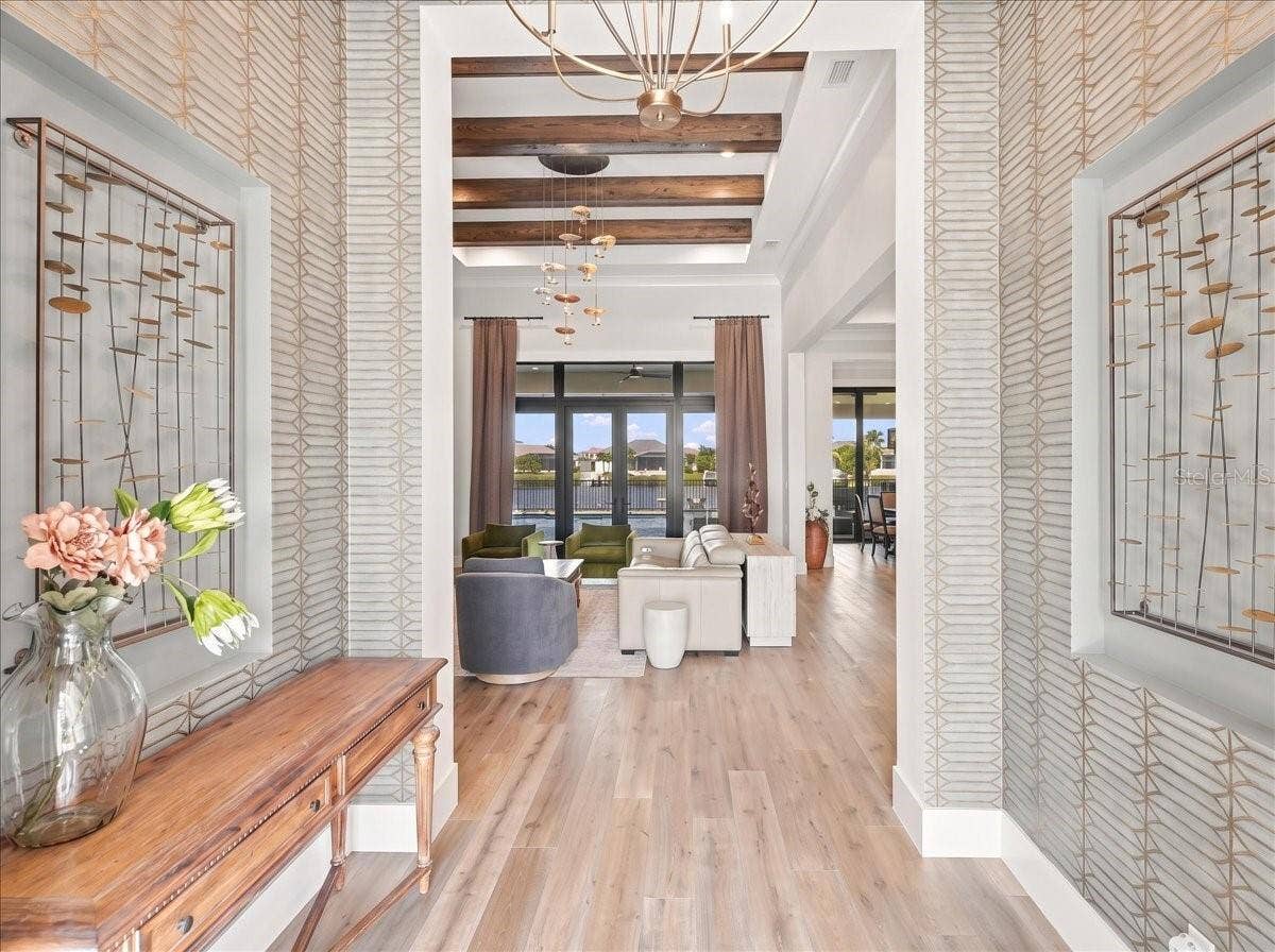 1625 RIO VISTA TERRACE, Parrish, FL 34219 Entry with 13' Ceilings