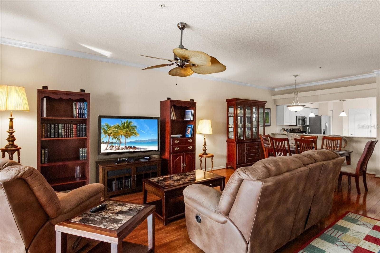 5288 MAHOGANY RUN AVENUE, Sarasota, FL 34241 Living room and dining room combo