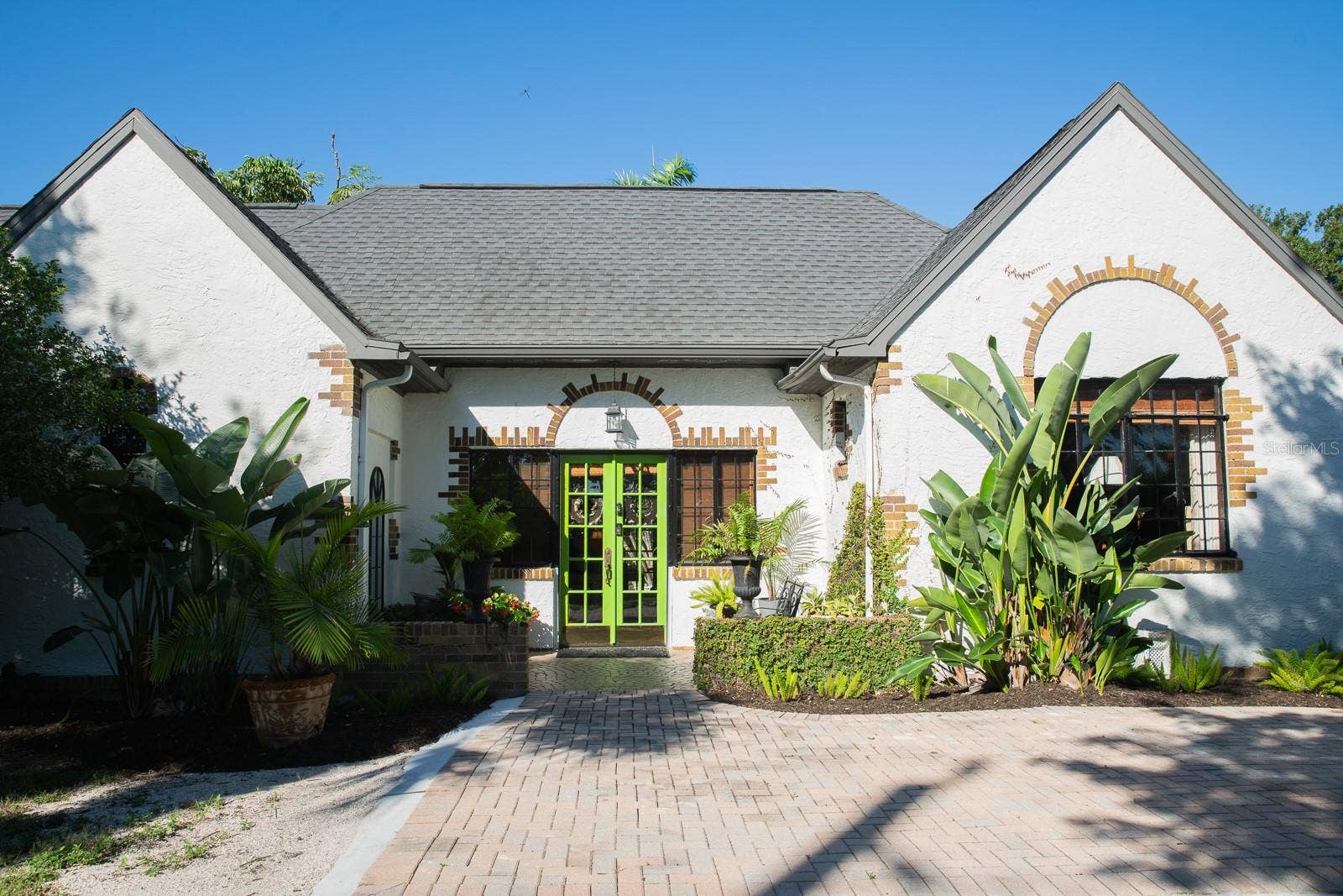 Front entrance to Main Residence.