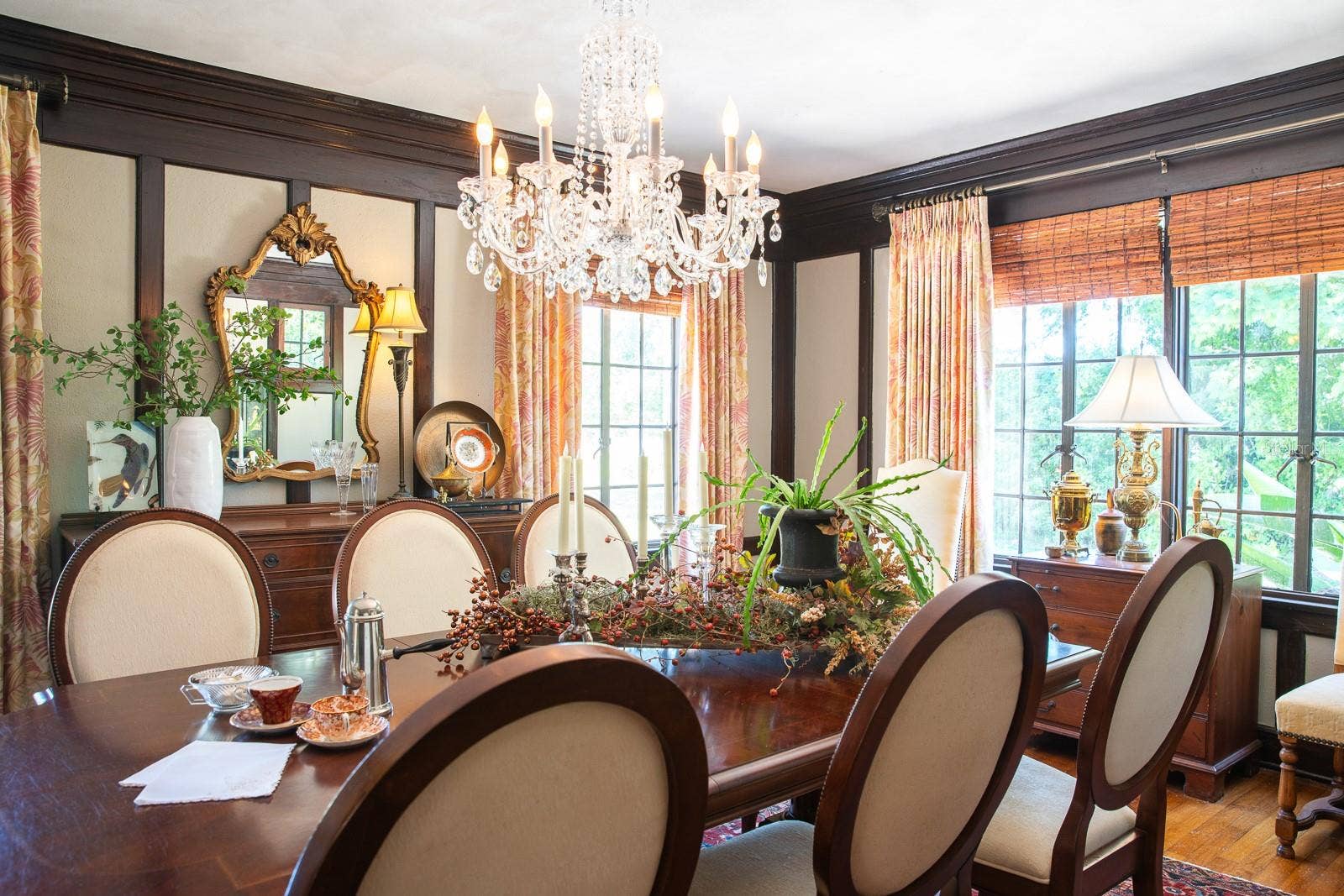 Formal dining room.