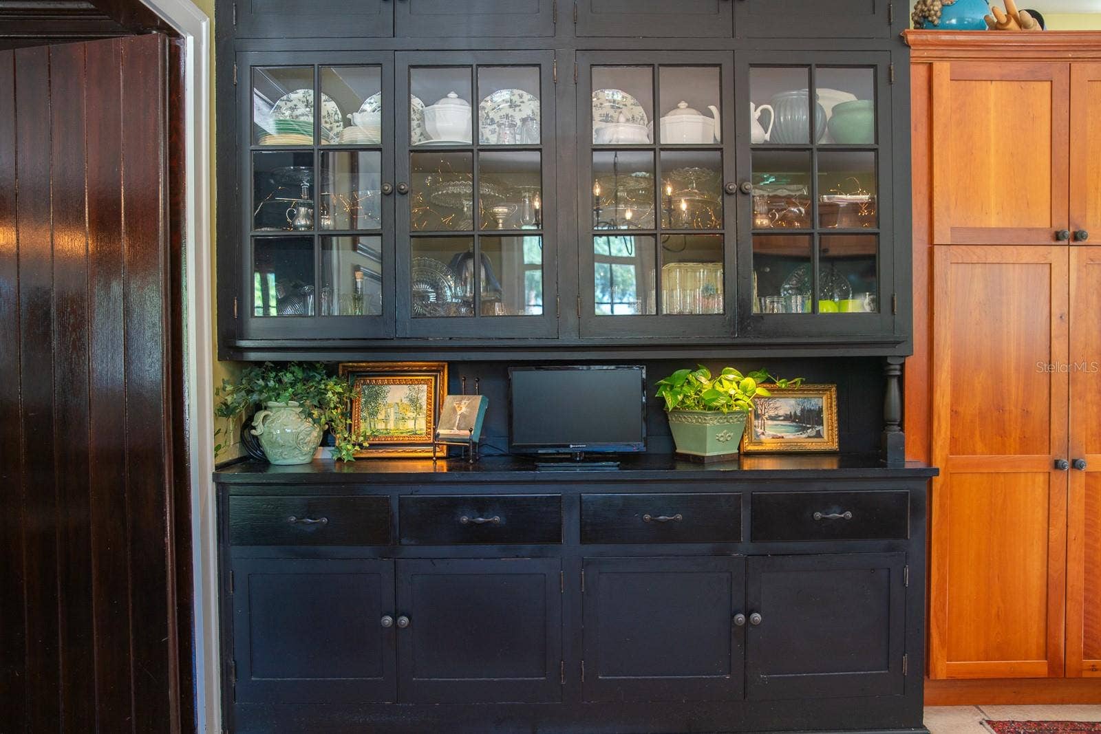 Kitchen cabinetry (main residence).