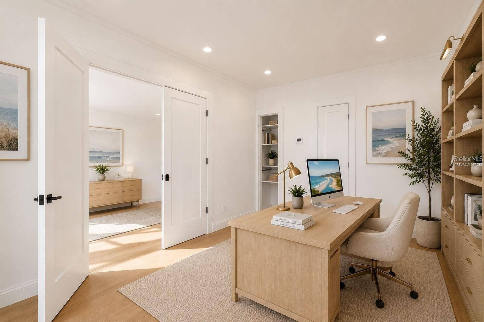 Office option - Virtually staged