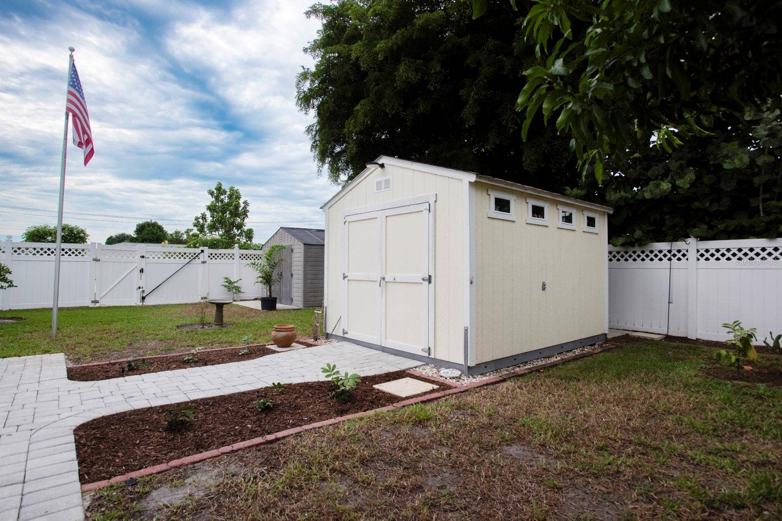Fenced Backyard