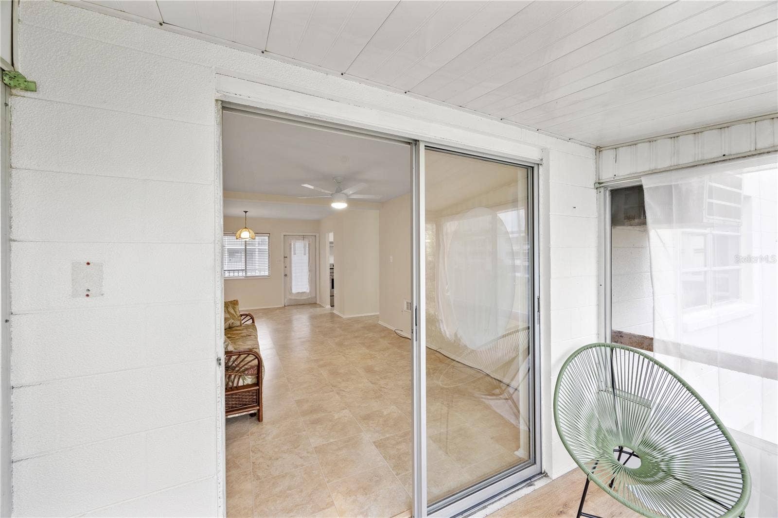 5907 GARDEN LANE, #H26, Bradenton, FL 34207 Back Patio