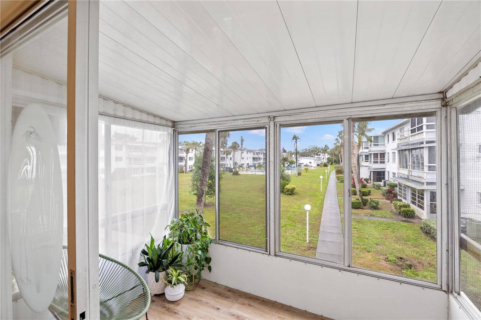 5907 GARDEN LANE, #H26, Bradenton, FL 34207 Back Patio