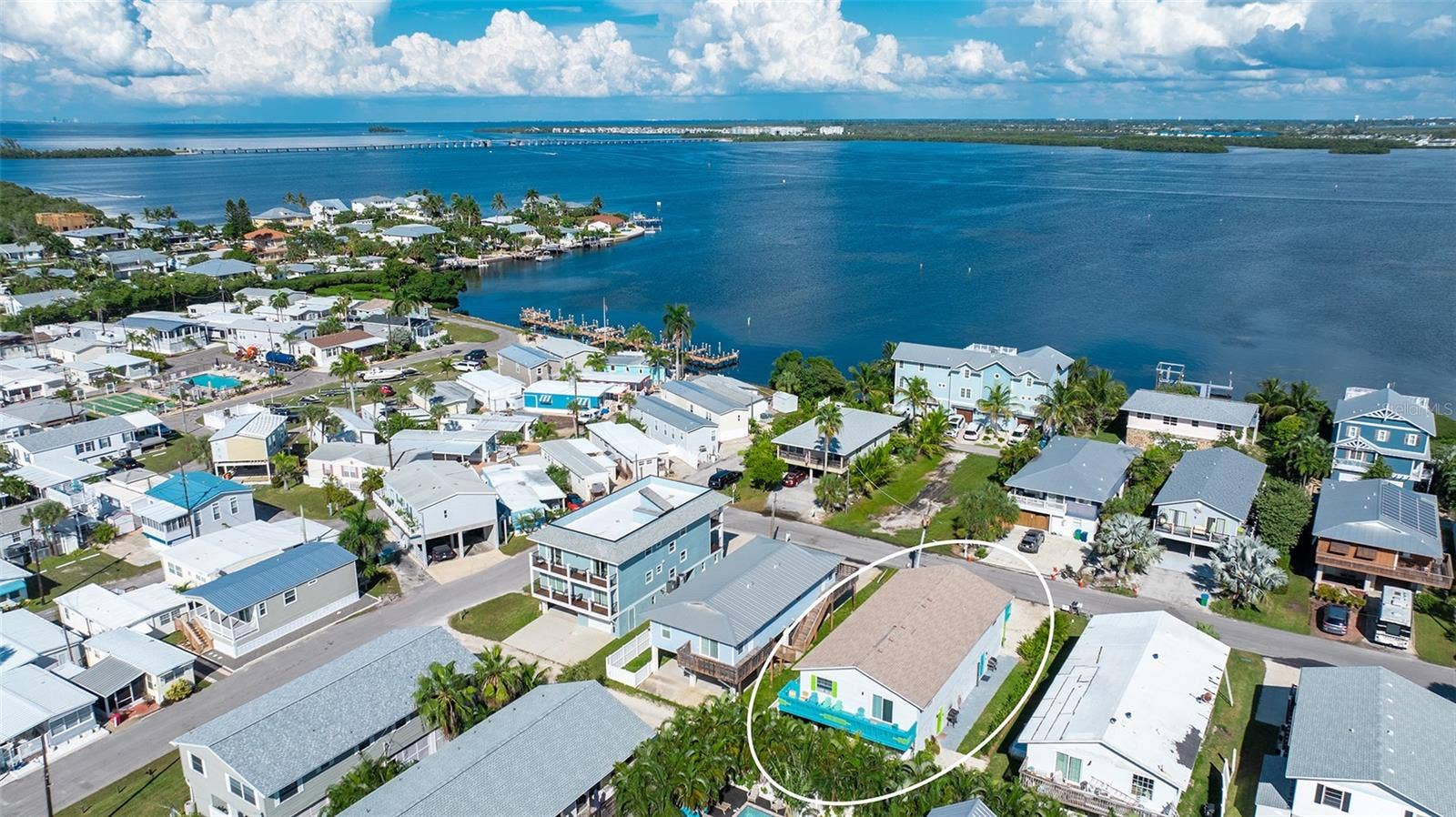2514 AVENUE B, Bradenton Beach, FL 34217 Less than a block to the Bay with access at the end of 26th.