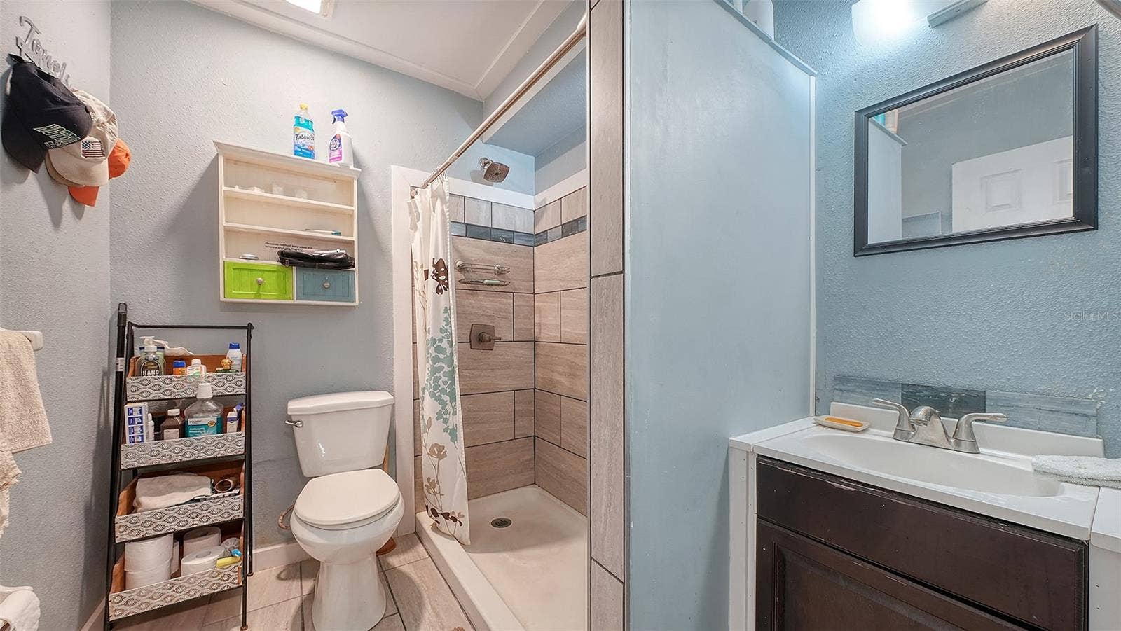 2514 AVENUE B, Bradenton Beach, FL 34217 Ground floor under Unit A, efficiency apartment or in-law suite bathroom.