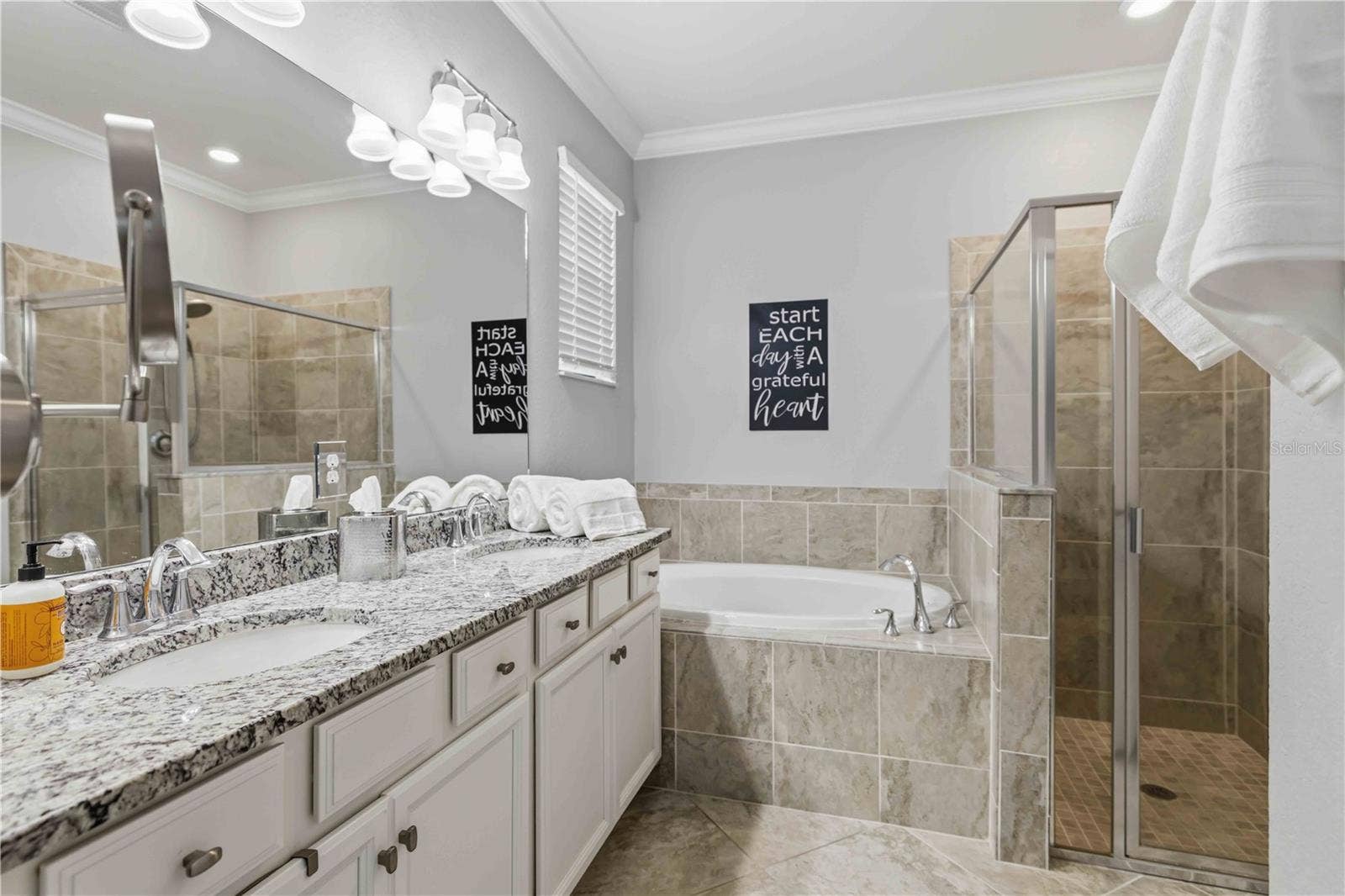4523 BALTRY COURT, Bradenton, FL 34211 Double sink vanity, Garden Tub, Walk-in Shower and Water Closet