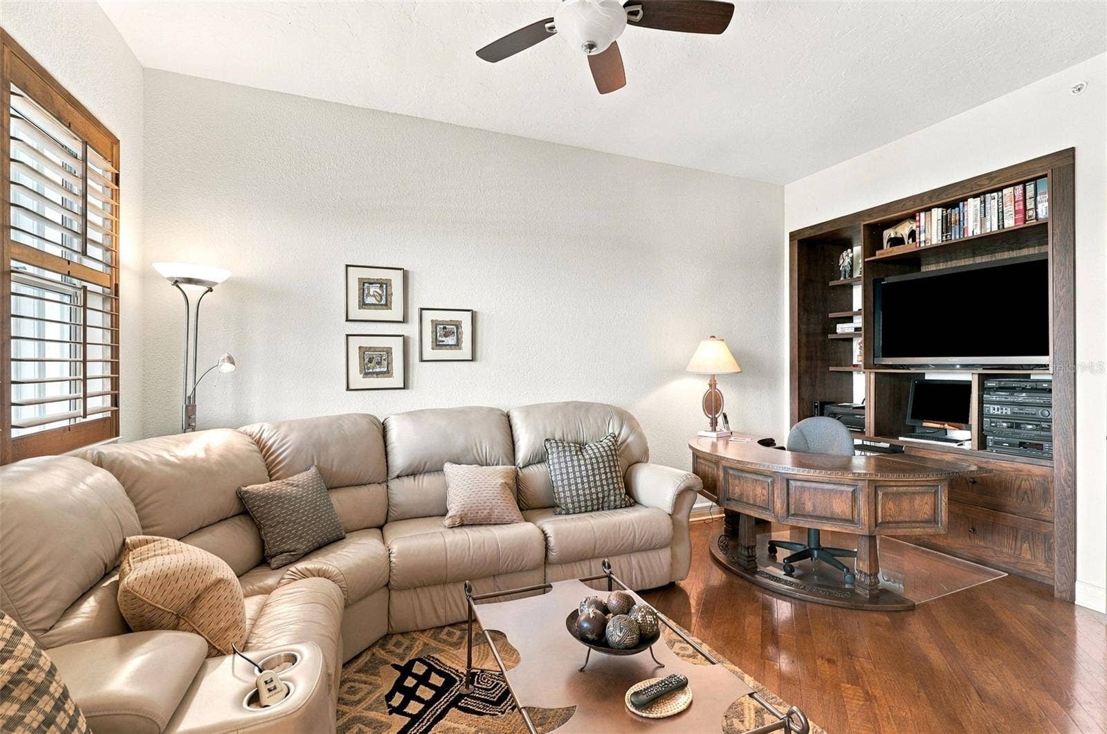 2185 GULF OF MEXICO DRIVE, #243, Longboat Key, FL 34228 The built-in shelving could be easily converted back to a closet if needed.