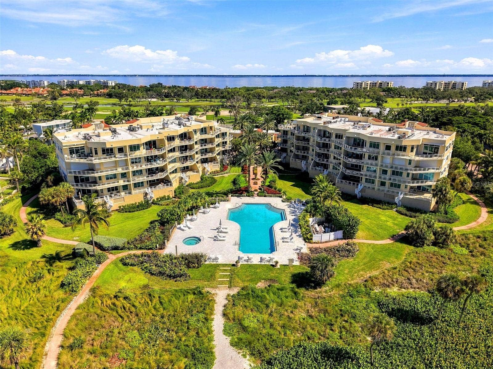 2185 GULF OF MEXICO DRIVE, #243, Longboat Key, FL 34228 Gulf to golf views from this penthouse unit.