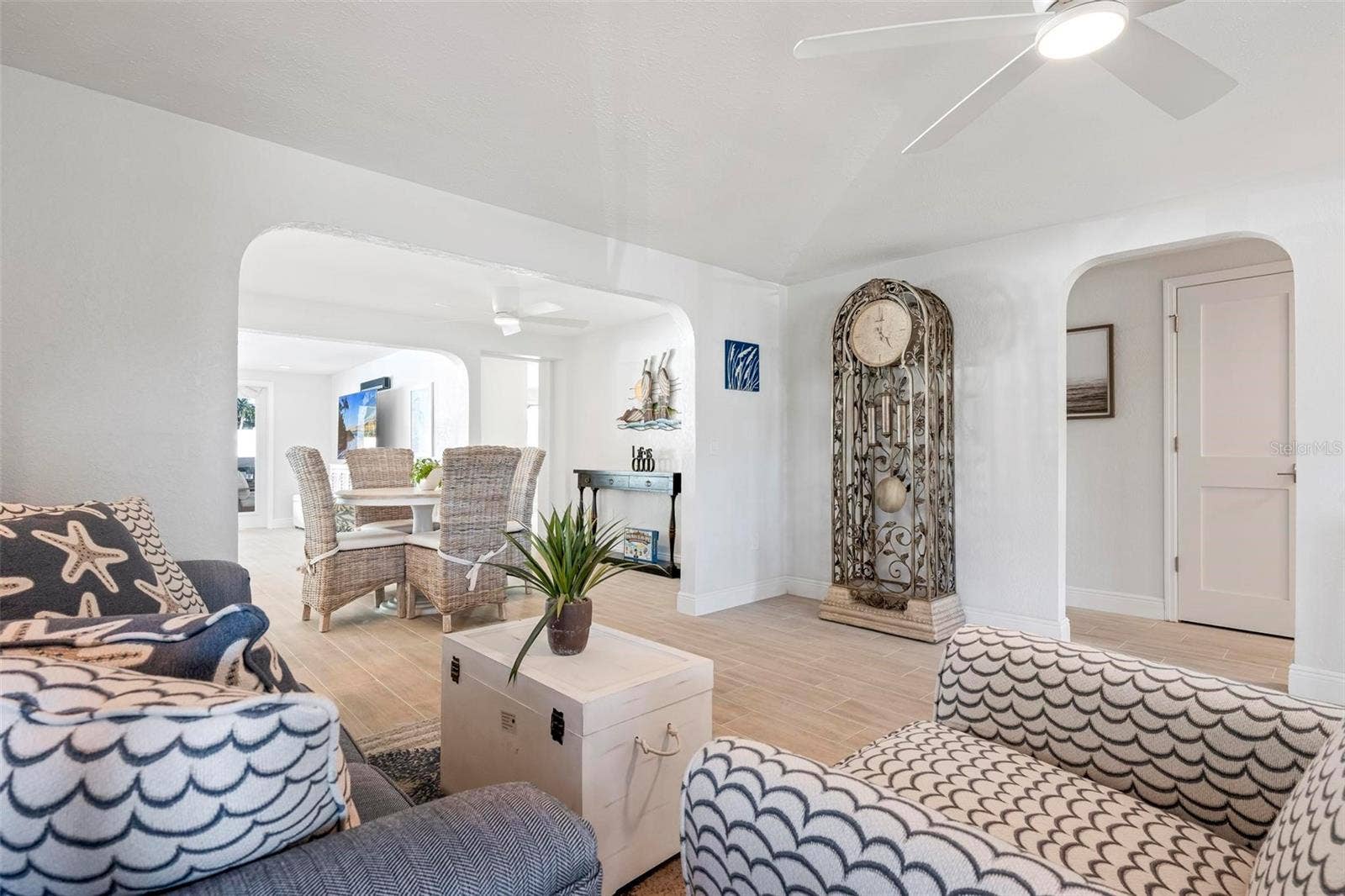 504 69TH STREET, Holmes Beach, FL 34217 Second seating area and access to the primary bedroom