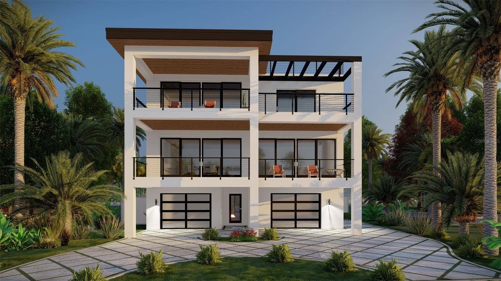 1910 RIVERSIDE DRIVE E, Bradenton, FL 34208 Rendering of proposed architectural plans.