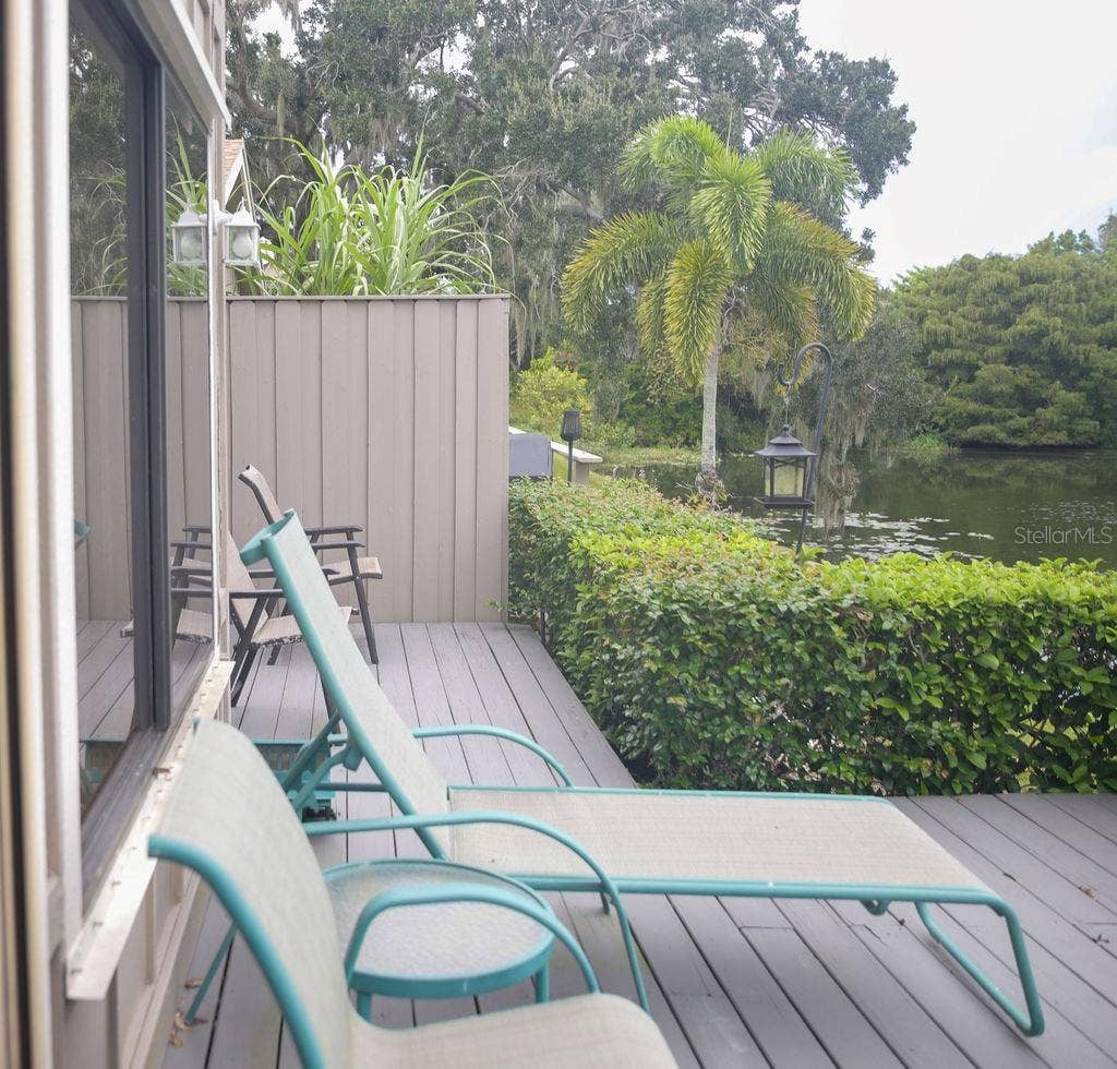 4543 FOREST WOOD TRAIL, #33, Sarasota, FL 34241 BACK DECK SEATING