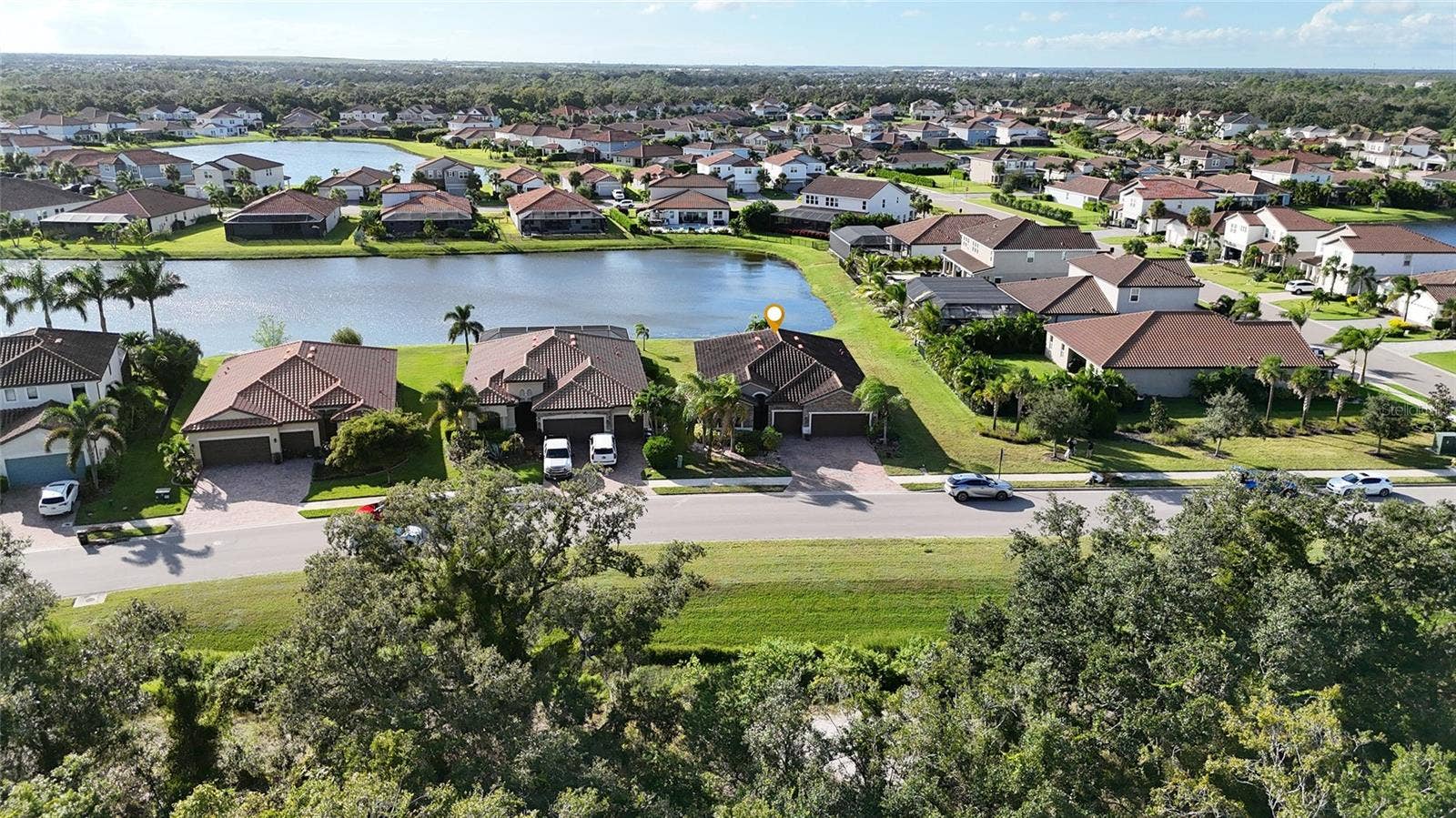 3504 SAVANNA PALMS COURT, Bradenton, FL 34211 Preserve area infront of the house!