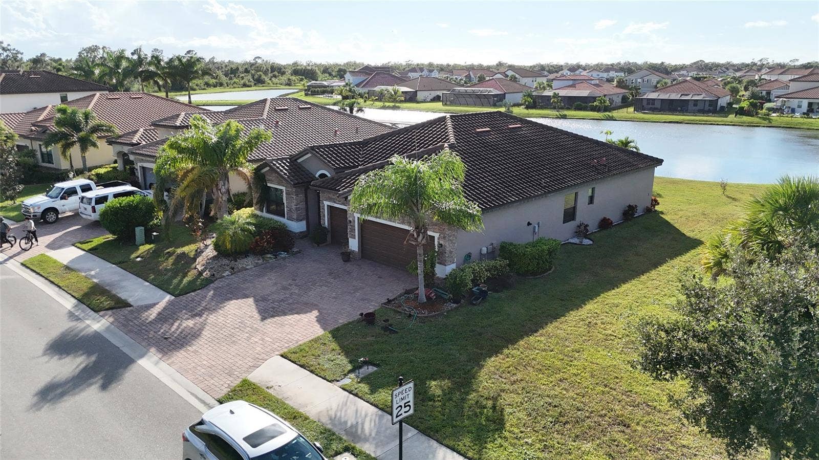 3504 SAVANNA PALMS COURT, Bradenton, FL 34211 Water view!