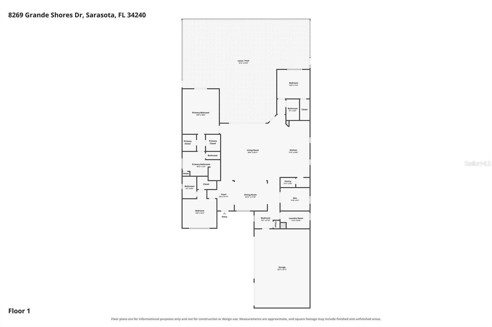 8269 GRANDE SHORES DRIVE, Sarasota, FL 34240